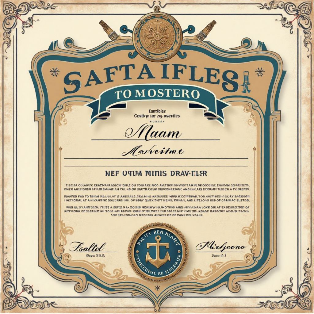 Safety Excellence in Maritime Tourism Award