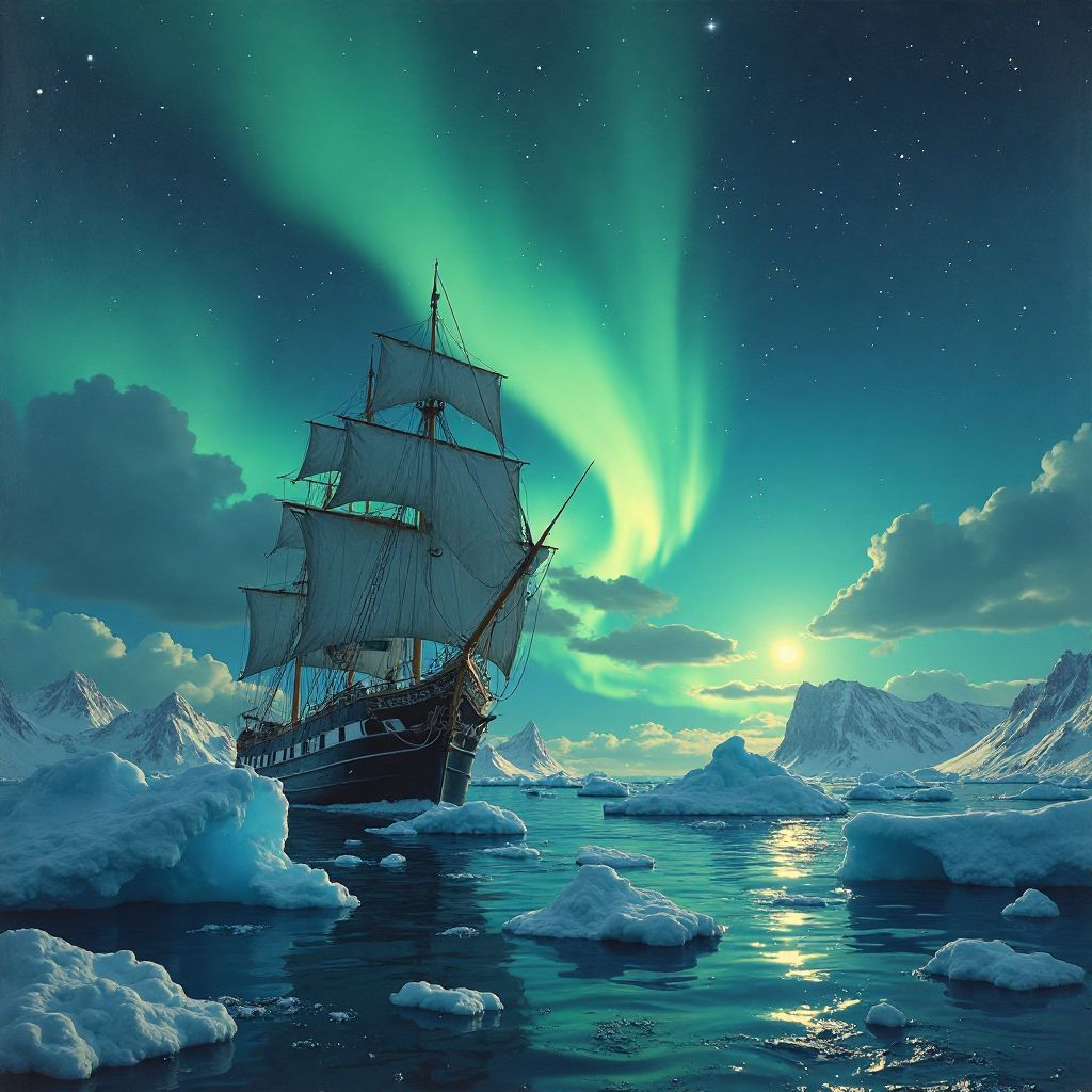 Northern Lights sailing expedition
